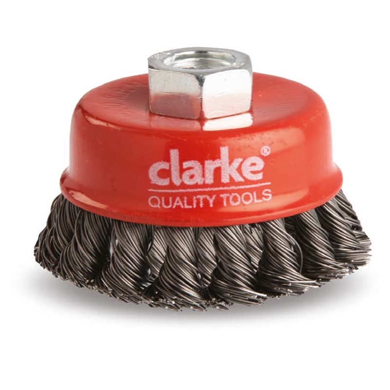 CUP WIRE BRUSHES TWISTED