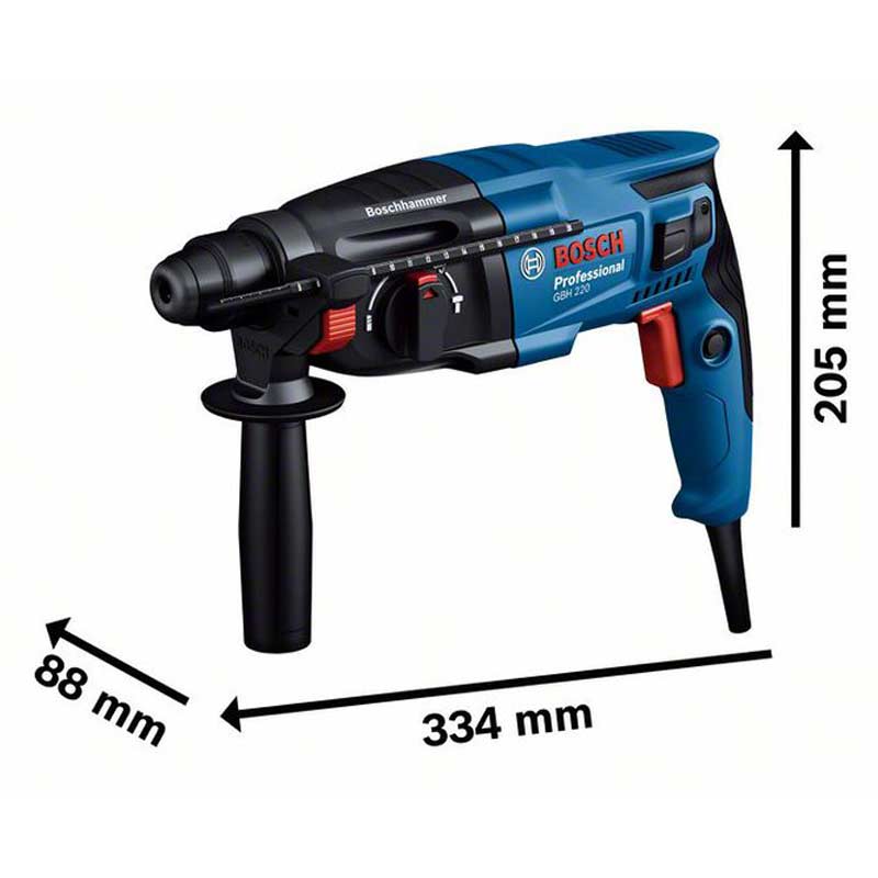 BOSCH - Rotary Hammer SDS Plus GBH 220