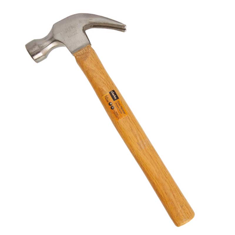 CLAW HAMMERS  (WOODEN HANDLE)