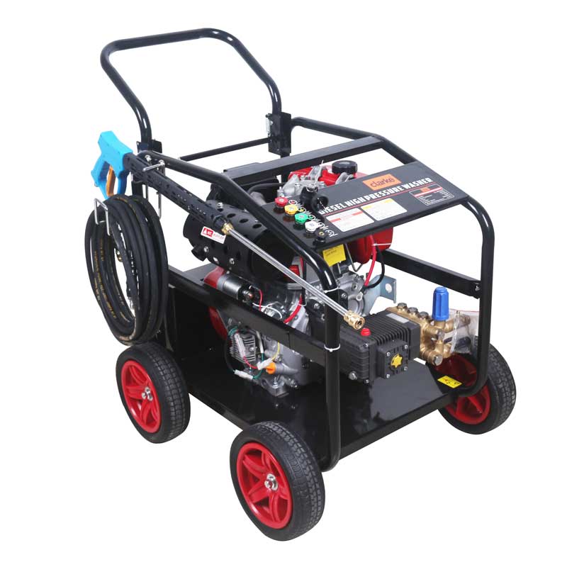 CLARKE -  DIESEL HIGH PRESSURE WASHER 250BAR-10HP