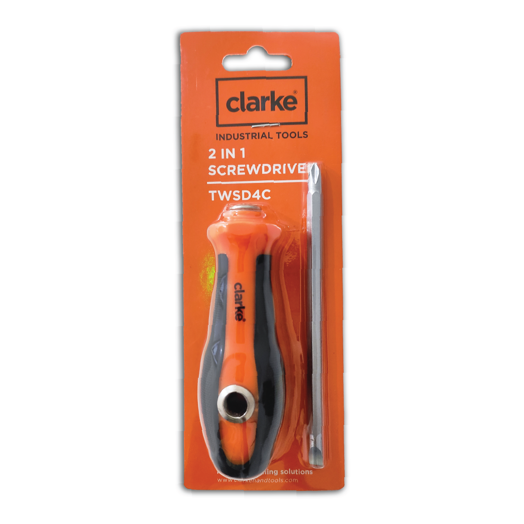 CLARKE-2 IN 1 SCREWDRIVER