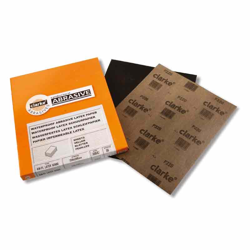 Buy Clarke® Industrial ToolsWaterproof Latex Sanding Papers Tools