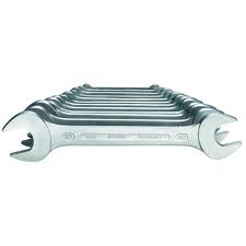 GEDORE-OPEN SPANNER SET 6-32MM (12 PC)