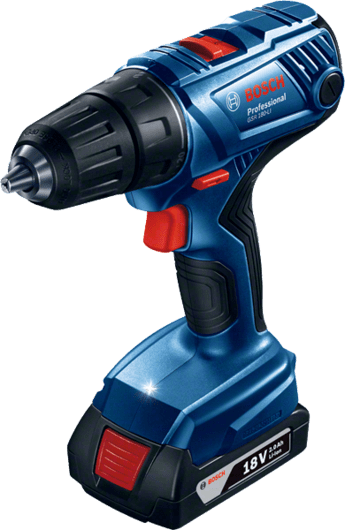 BOSCH-CORDLESS DRILL 18V X 2AH  BATTERY